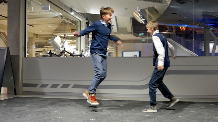 Cesis Space Centre Jumping Pavegen