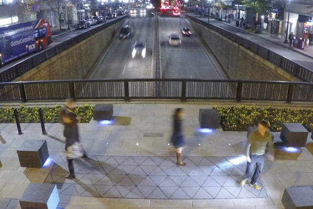 Pavegen Walkway in Dupont Circle (Wide)
