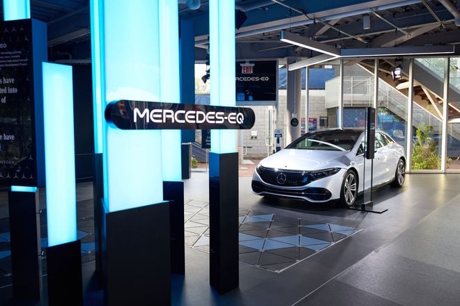 mercedes x pavegen