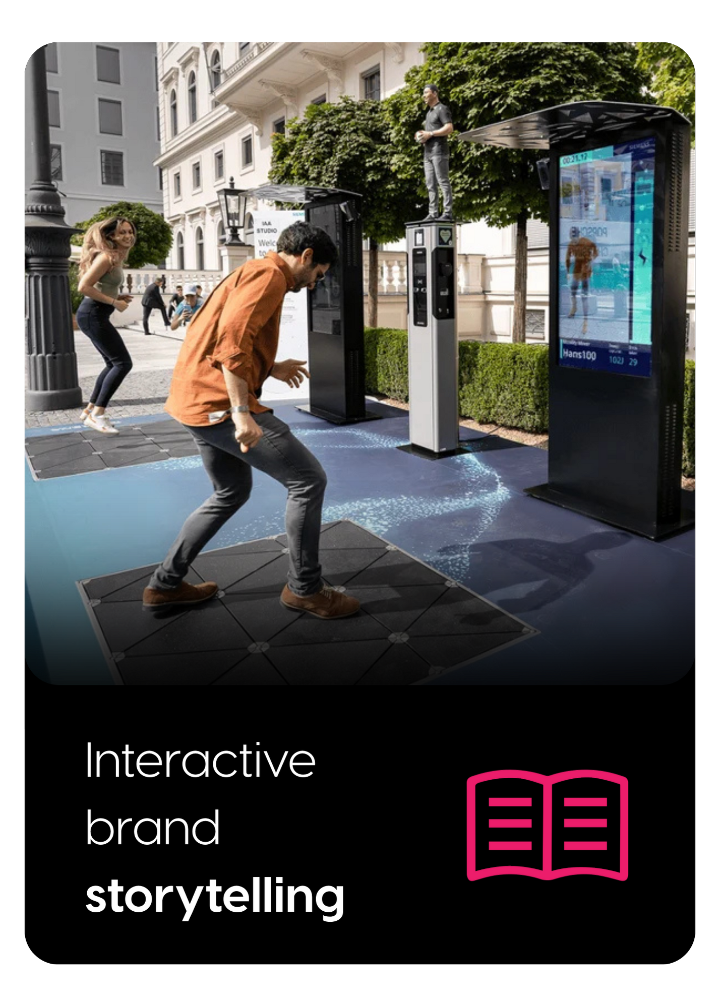 Interactive brand storytelling