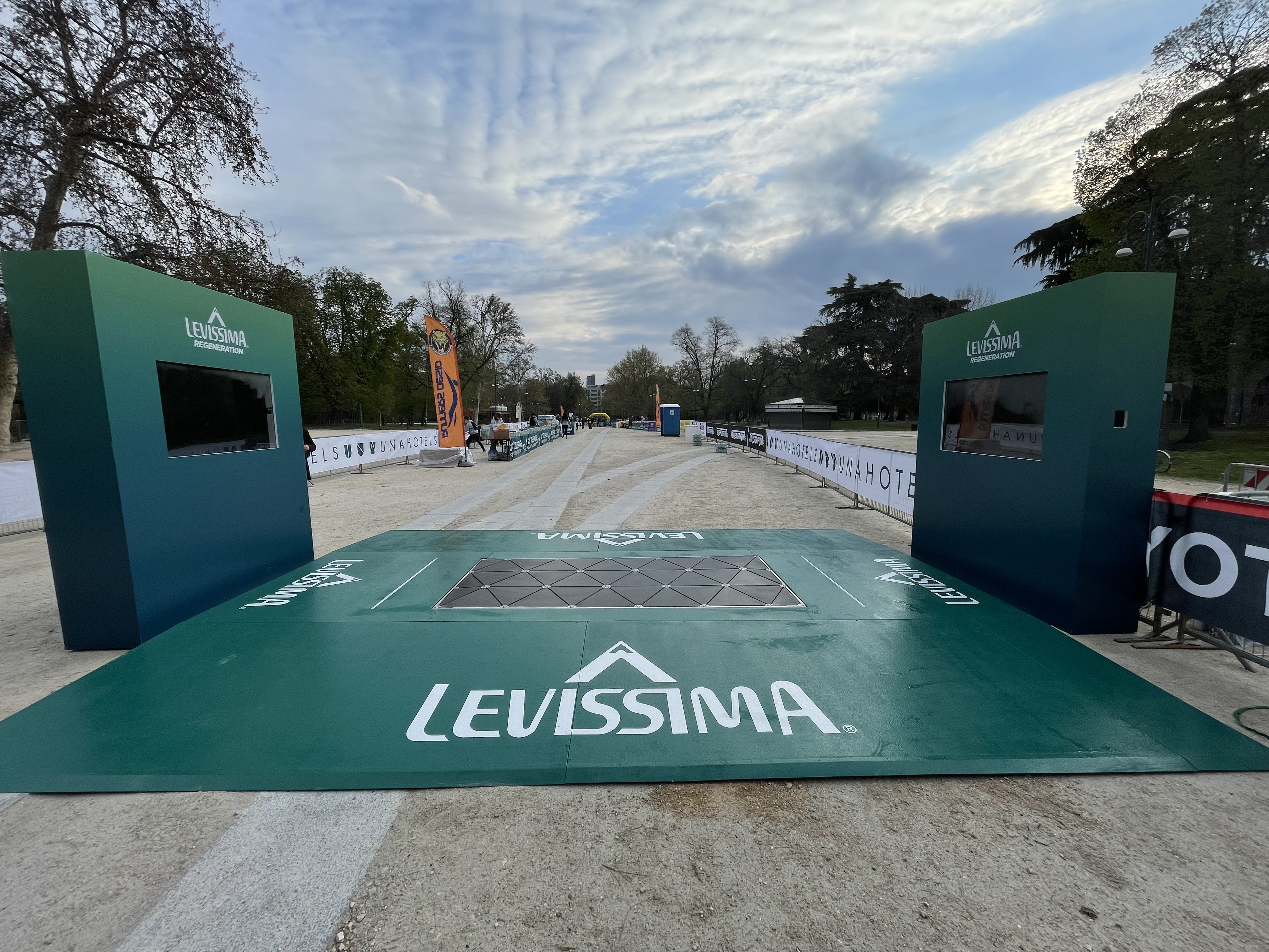 Pavegen at the Milan Marathon