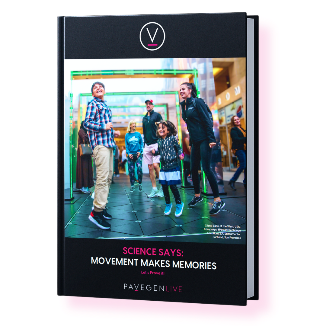 Pavegen Science Says Movement makes Memories e-book