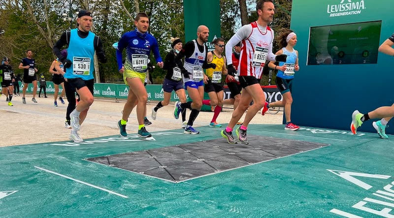 Pavegen Runner Walkway at Milan Marathon