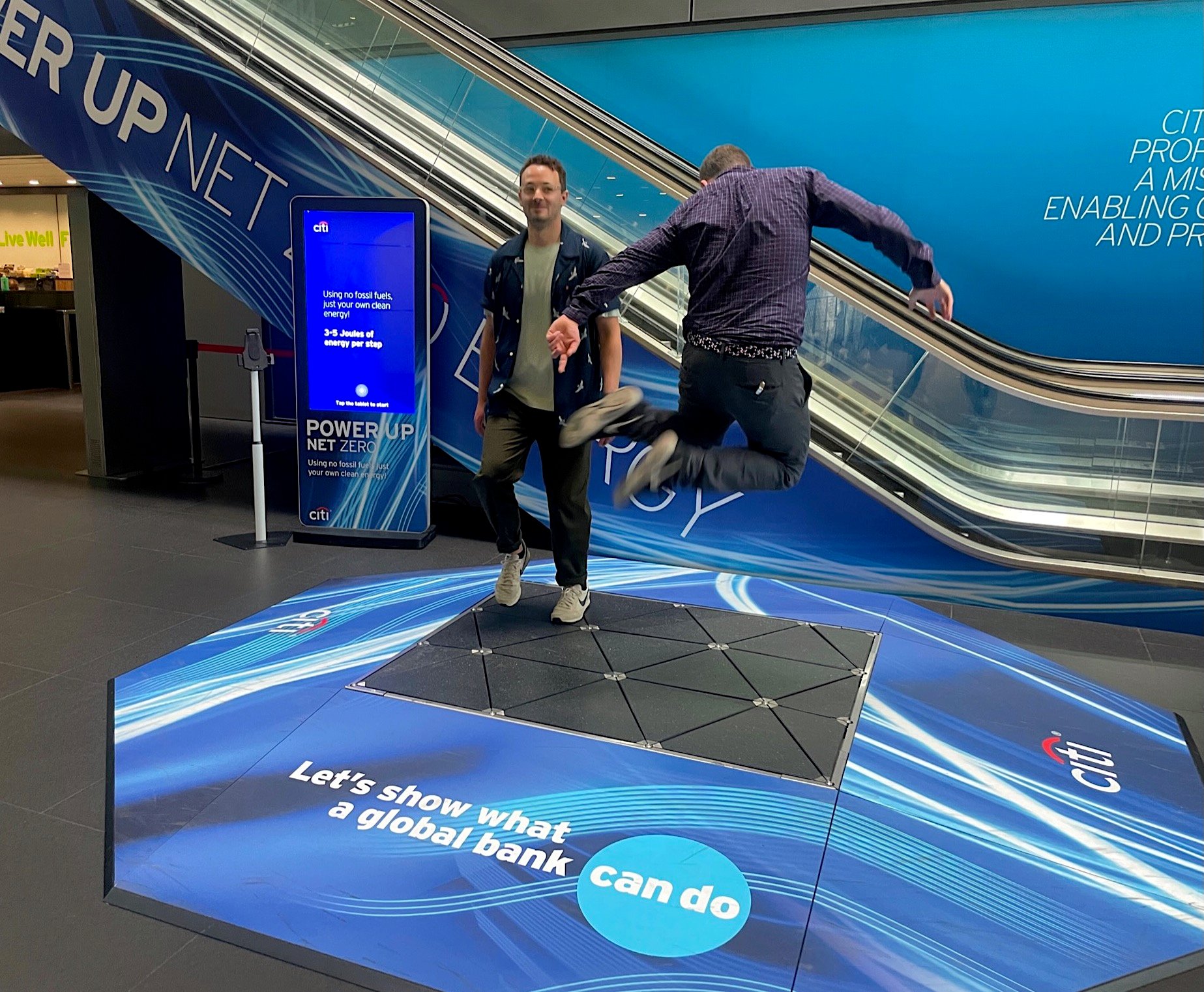 Citi Bank x Pavegen