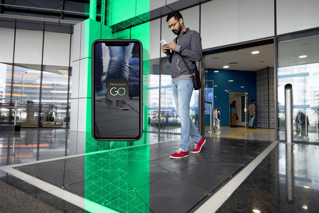 Pavegen kinetic smart city technology