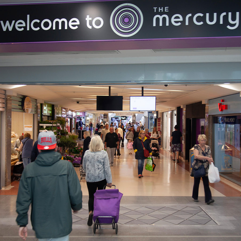 Pavegen in the Mercury Mall