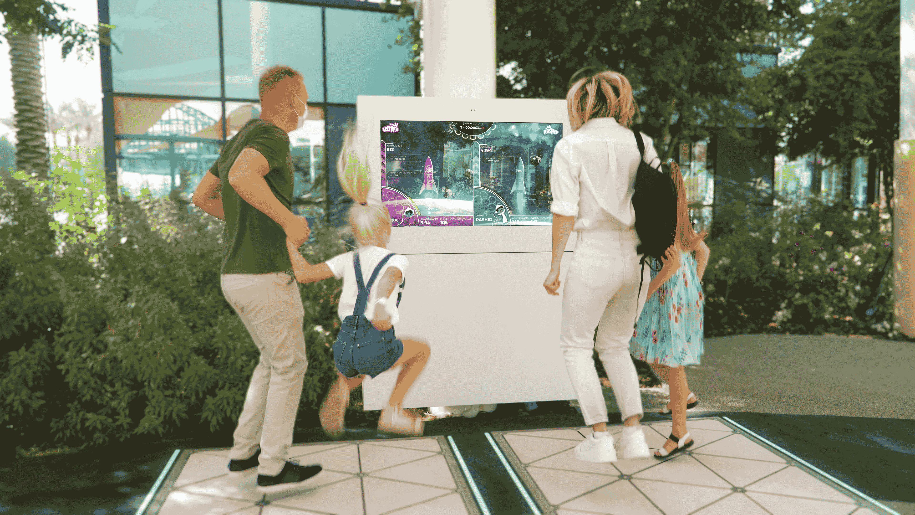 Pavegen Dubai Expo 2020 gamified experience