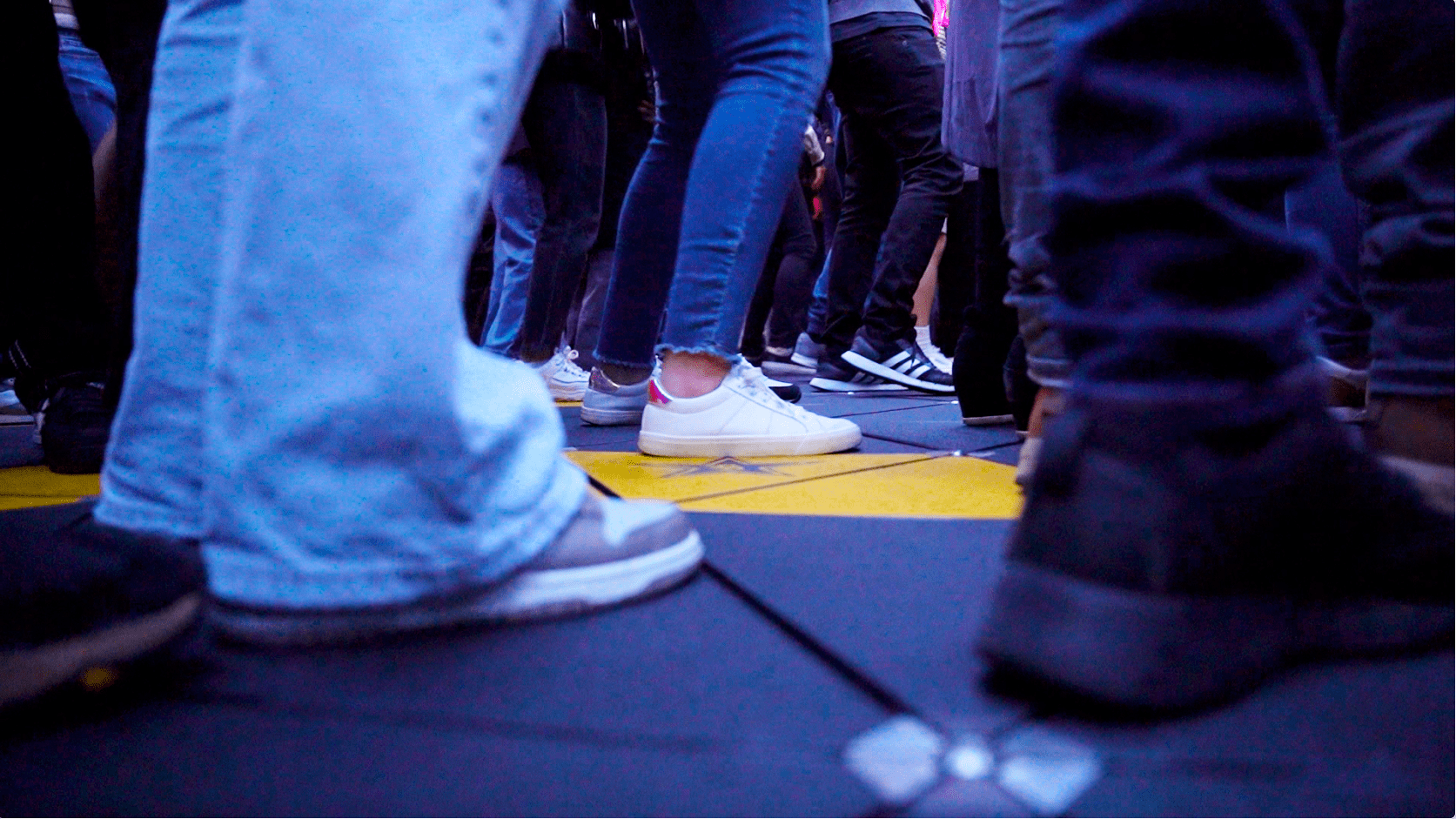 Rockstar Energy and Pavegen Dance Floor Tiles