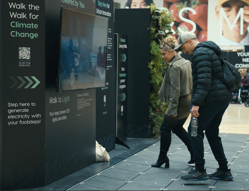 Pavegen at the Bullring