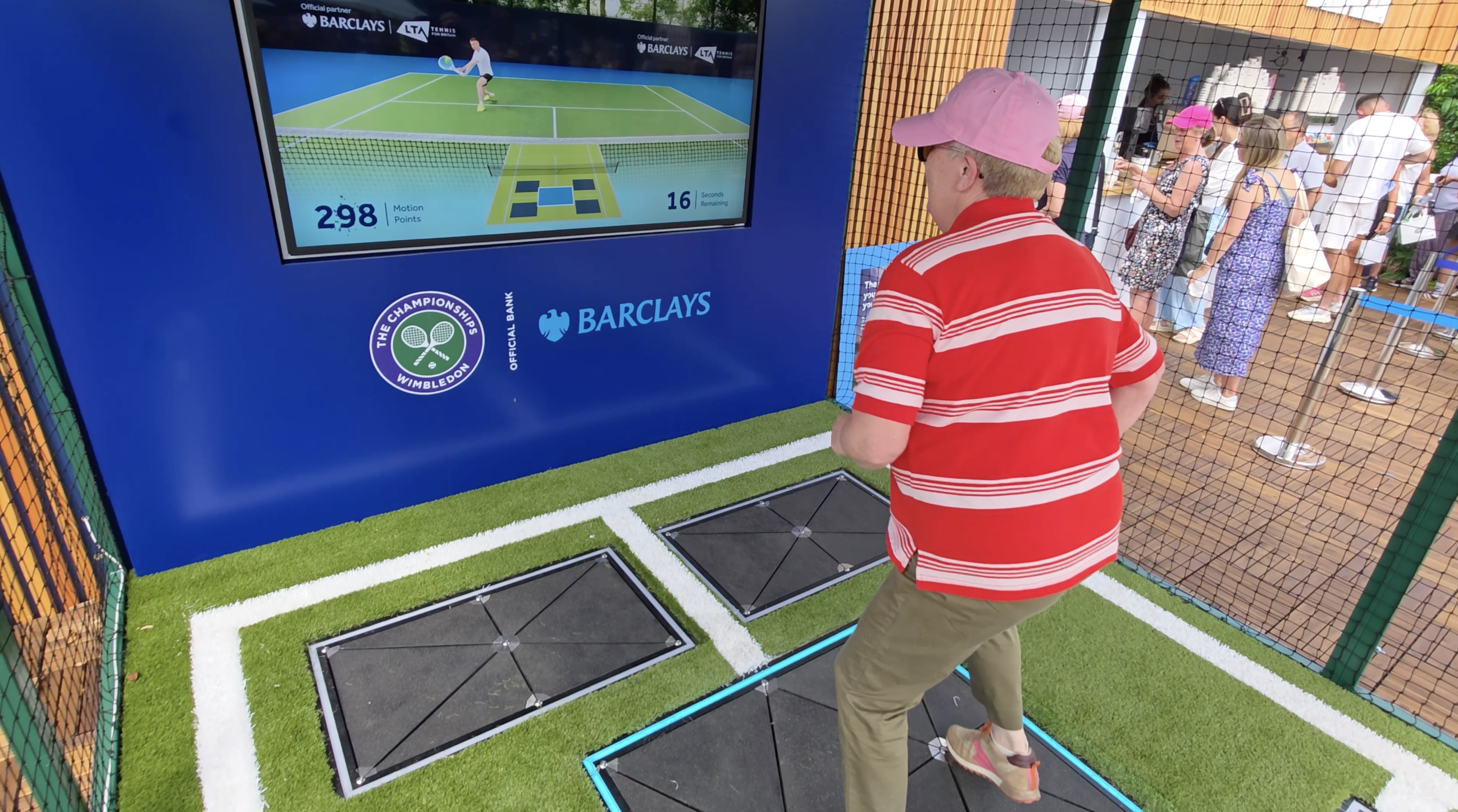 Pavegen Wimbledon Gameplay 