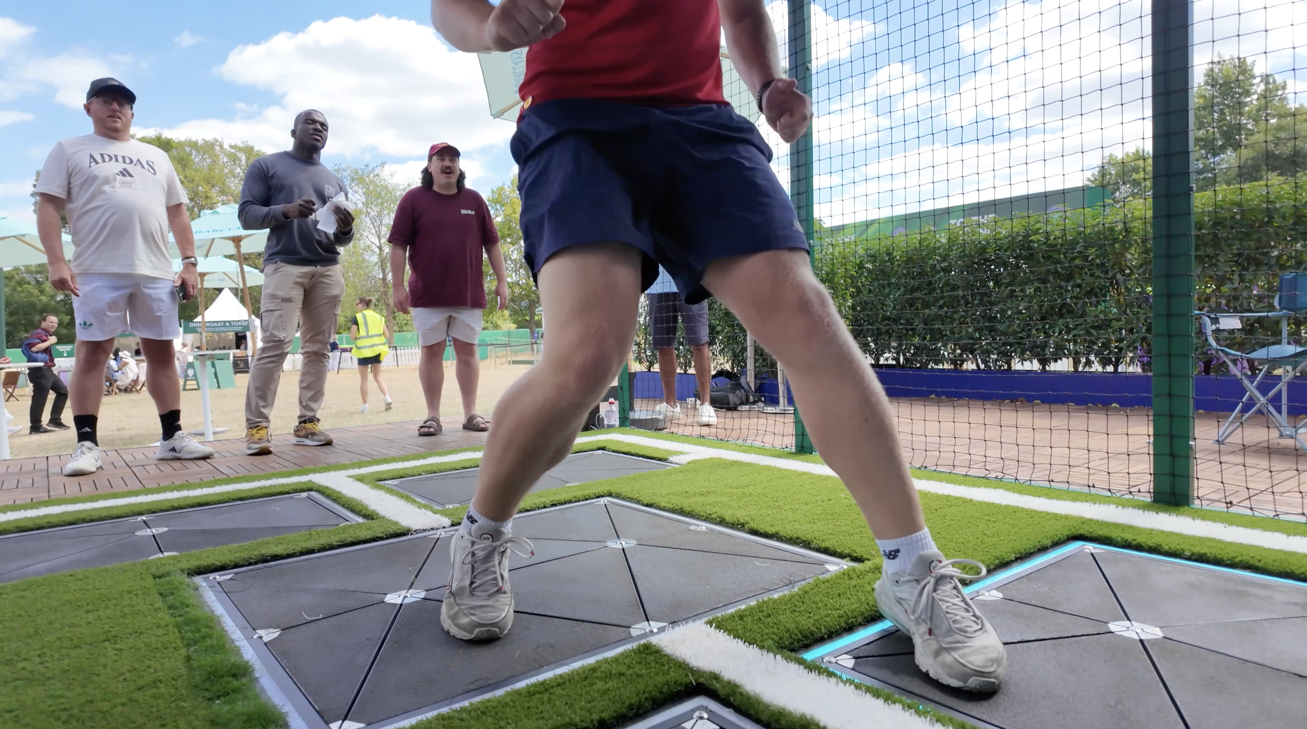 Pavegen Wimbledon feet movement