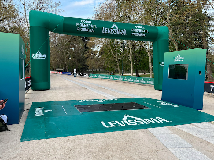 Pavegen Milan Marathon Installation