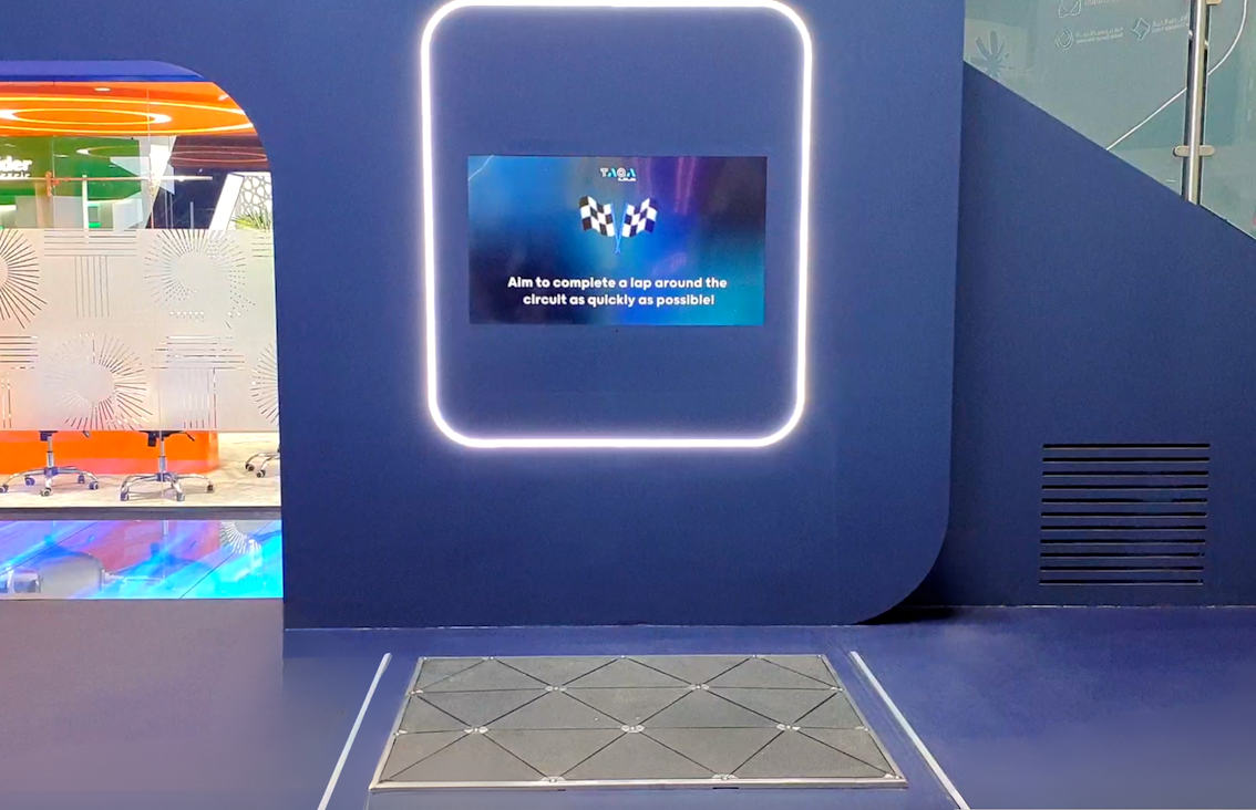 TAQA Pavegen installation