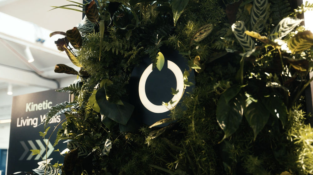Pavegen Kinetic Green Wall