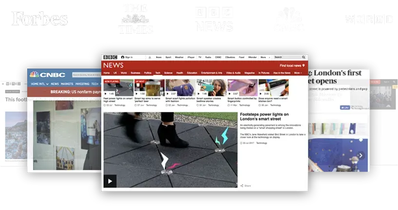 Pavegen press clippings Pavegen press clippings